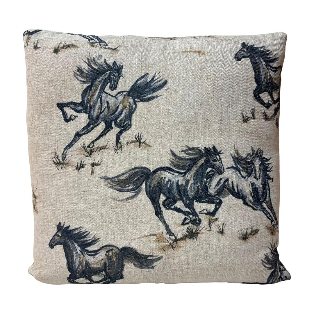 Almohadón Tela Premium con Relleno de Plumas 22" x 22" Pulgadas - Monnry