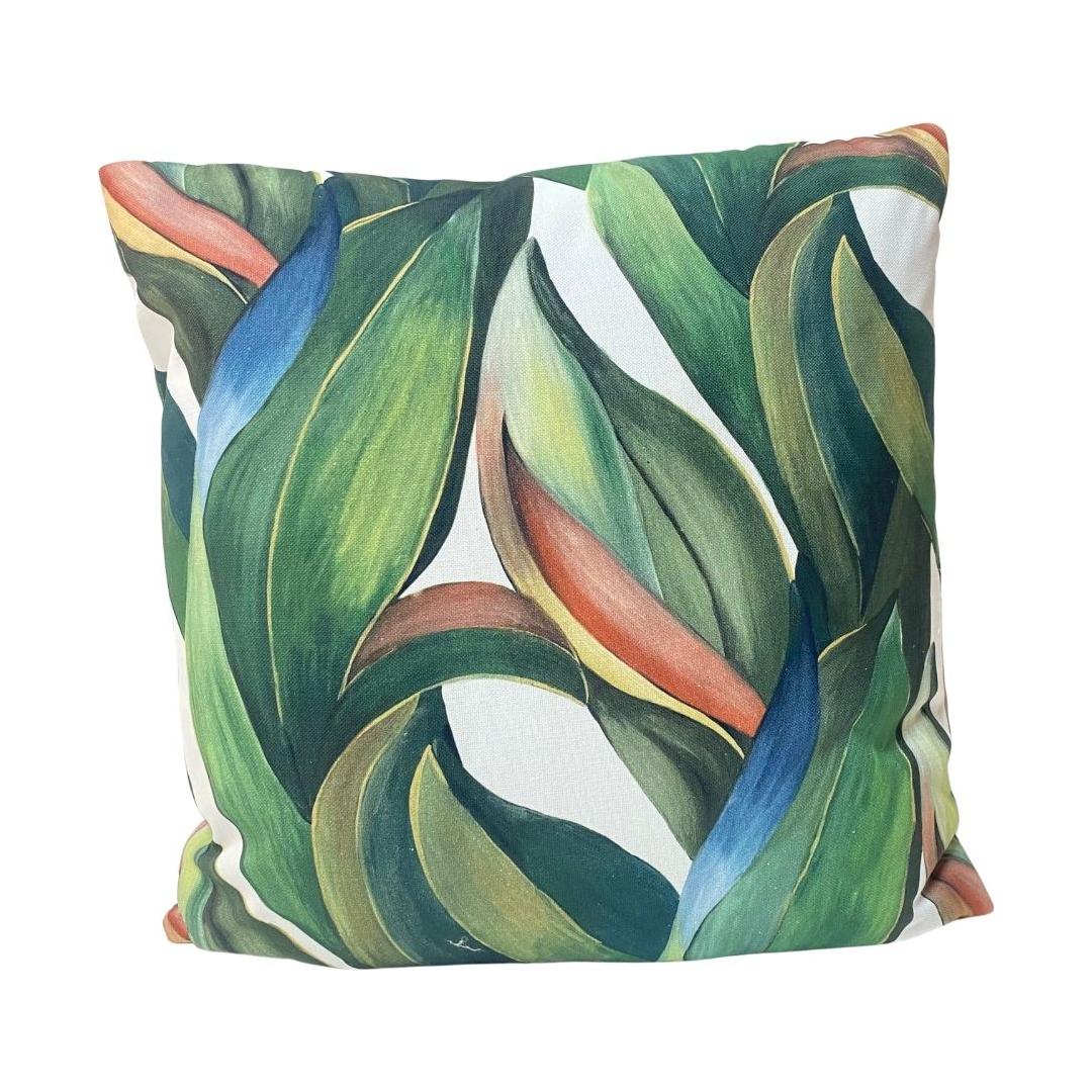 Almohadón Tela Premium con Relleno de Plumas 22" x 22" Pulgadas - Monnry