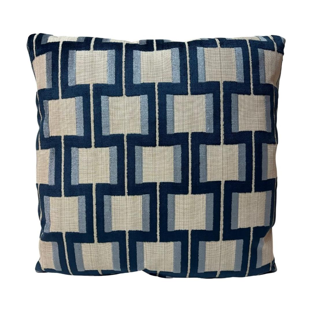 Almohadón Tela Premium con Relleno de Plumas 22" x 22" Pulgadas - Monnry