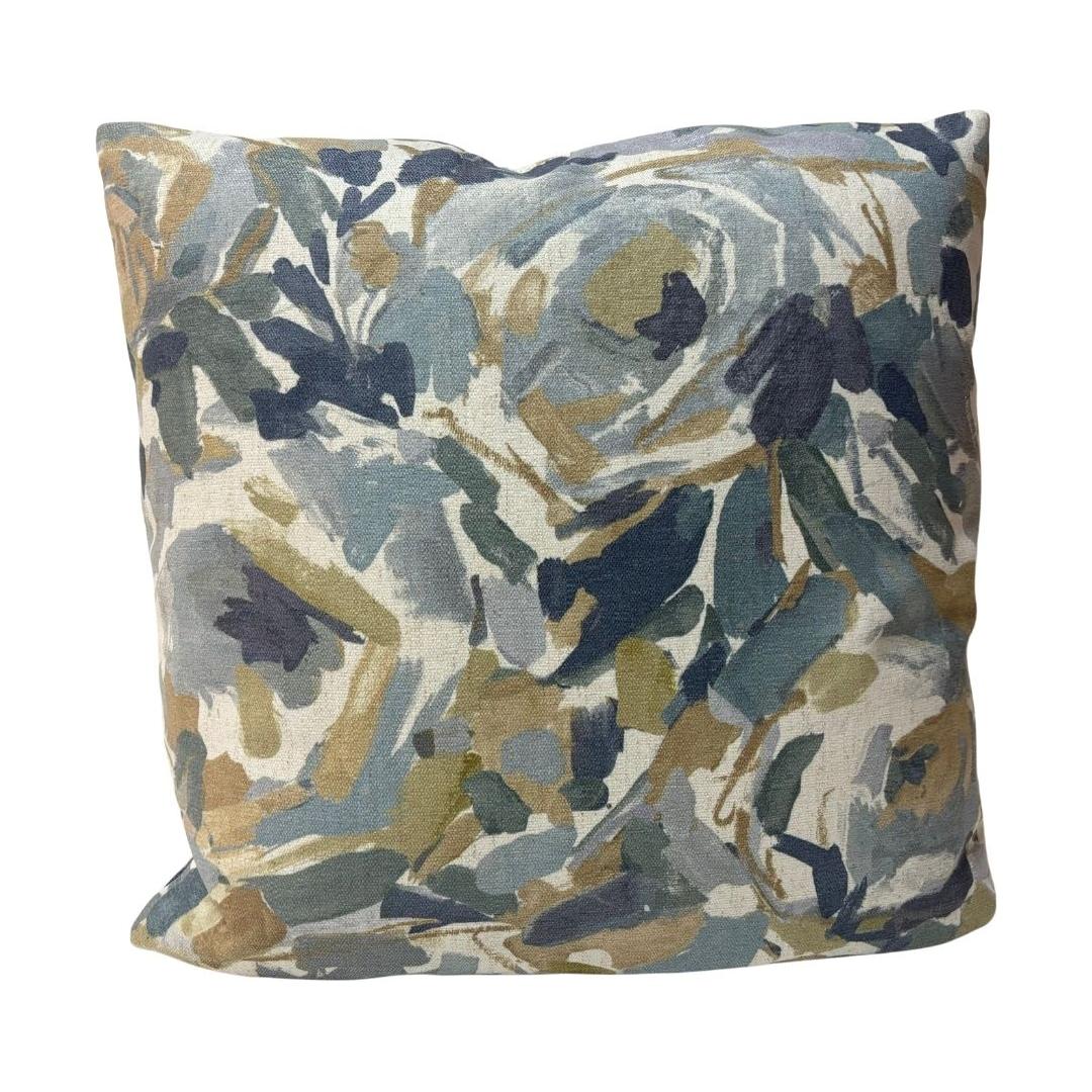 Almohadón Tela Premium con Relleno de Plumas 22" x 22" Pulgadas - Monnry