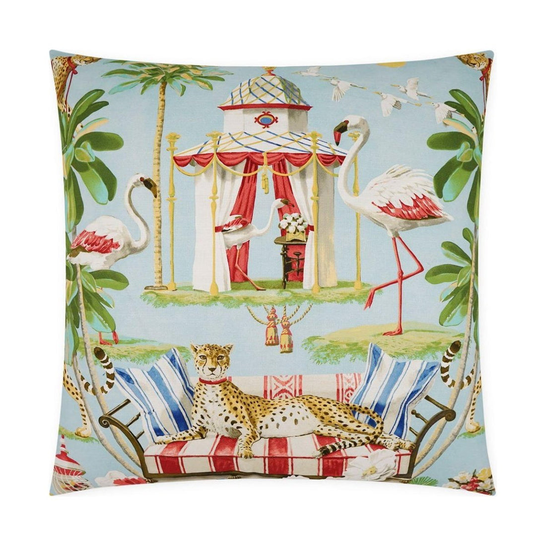 Almohadón Tela Premium con Relleno de Plumas 22" x 22" Pulgadas - Monnry