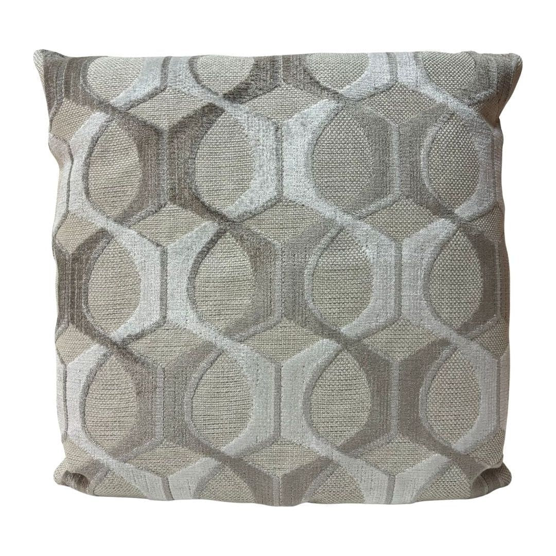 Almohadón Tela Premium con Relleno de Plumas 24" x 24" Pulgadas - Monnry
