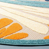 Alfombra Redonda de Exterior e Interior - Monnry