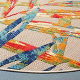 Alfombra Redonda de Exterior e Interior - Monnry