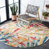 Alfombra Redonda de Exterior e Interior - Monnry