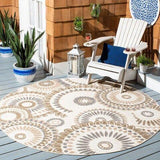 Alfombra Redonda de Exterior e Interior - Monnry