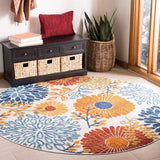Alfombra Redonda de Exterior e Interior - Monnry