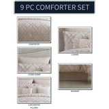 Set de Edredón King 10 piezas - Monnry
