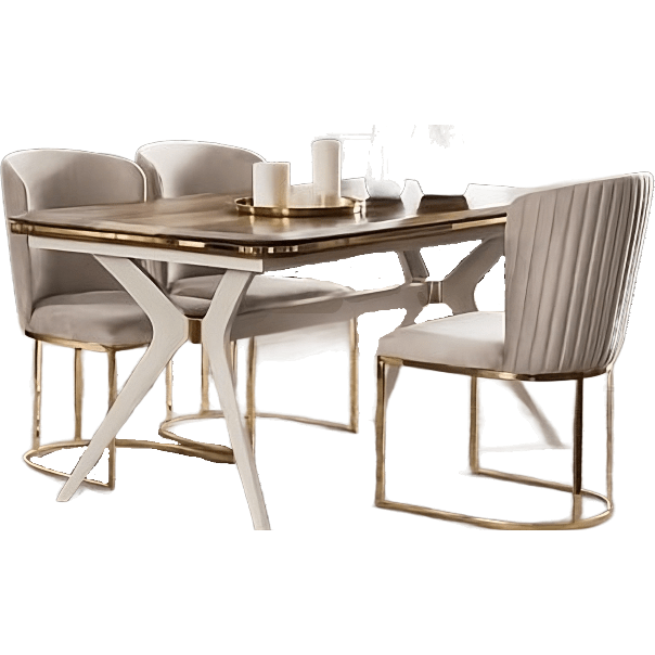 Set de Mesa de Comedor con 34 Sillas - Monnry