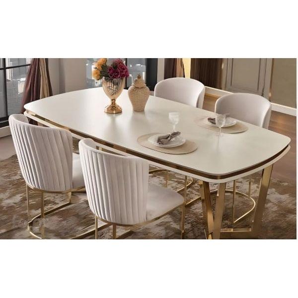 Set de Mesa de Comedor con 4 Sillas - Monnry