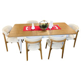 Set de Mesa de Comedor con 6 Sillas - Monnry