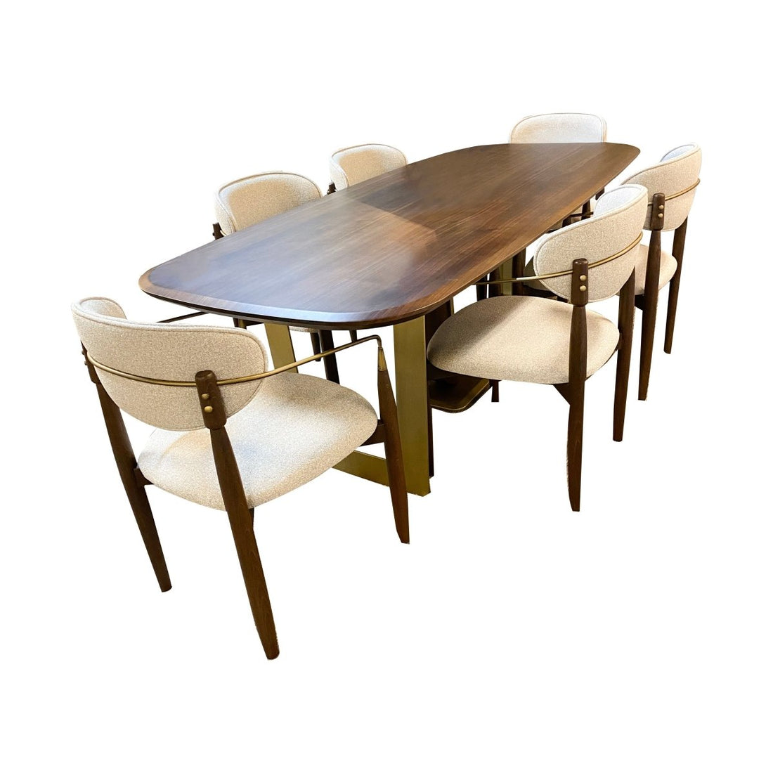 Set de Mesa de Comedor con 6 Sillas - Monnry